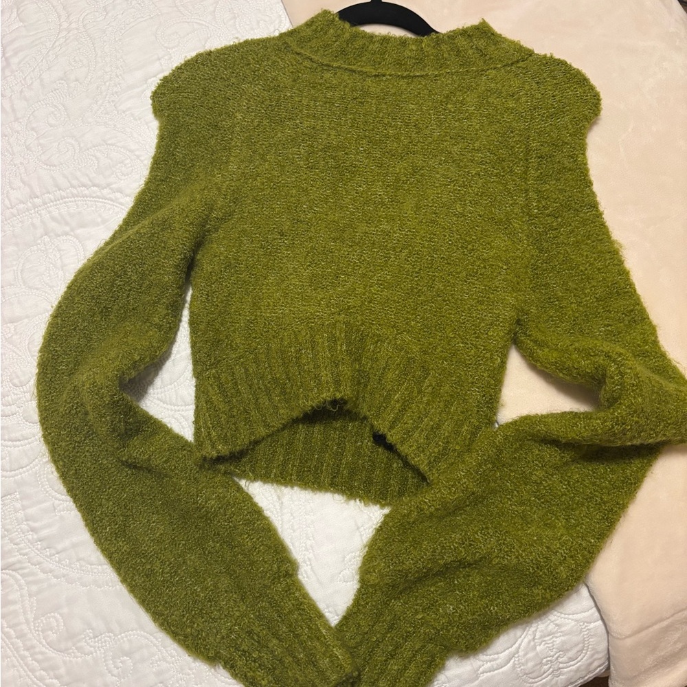 UO Olive Green Sweater